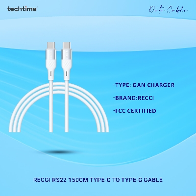 Picture of Recci RS22 150cm Type-C To Type-C Extraordinary Series Quick Charging Silicone Data Cable