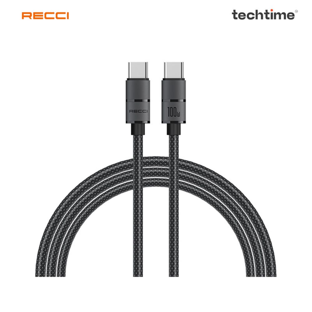 Picture of Recci RS08 120cm Type-C To Type-C Warrior Fast Charging Data Cable