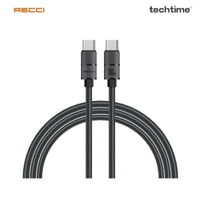 Picture of Recci RS08 120cm Type-C To Type-C Warrior Fast Charging Data Cable