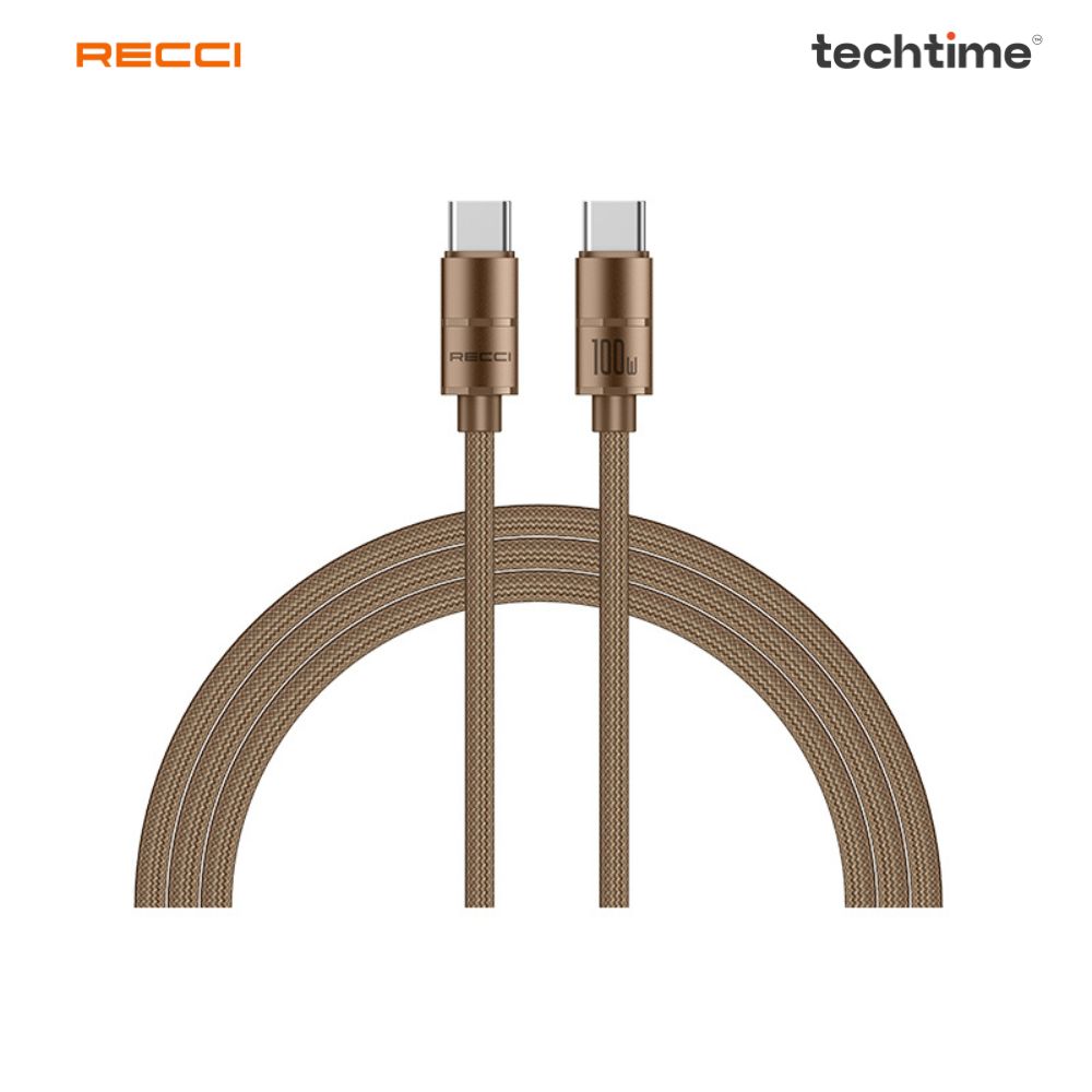 Picture of Recci RS08 120cm Type-C To Type-C Warrior Fast Charging Data Cable