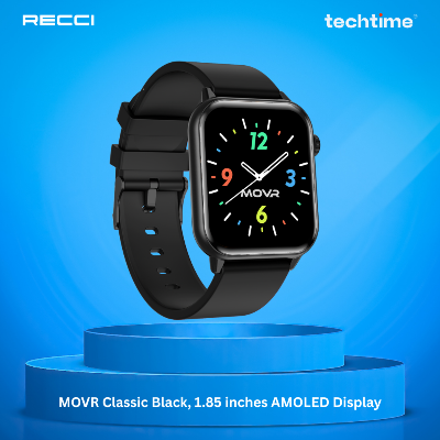 Picture of MOVR Classic Black, 1.85 inches AMOLED Display