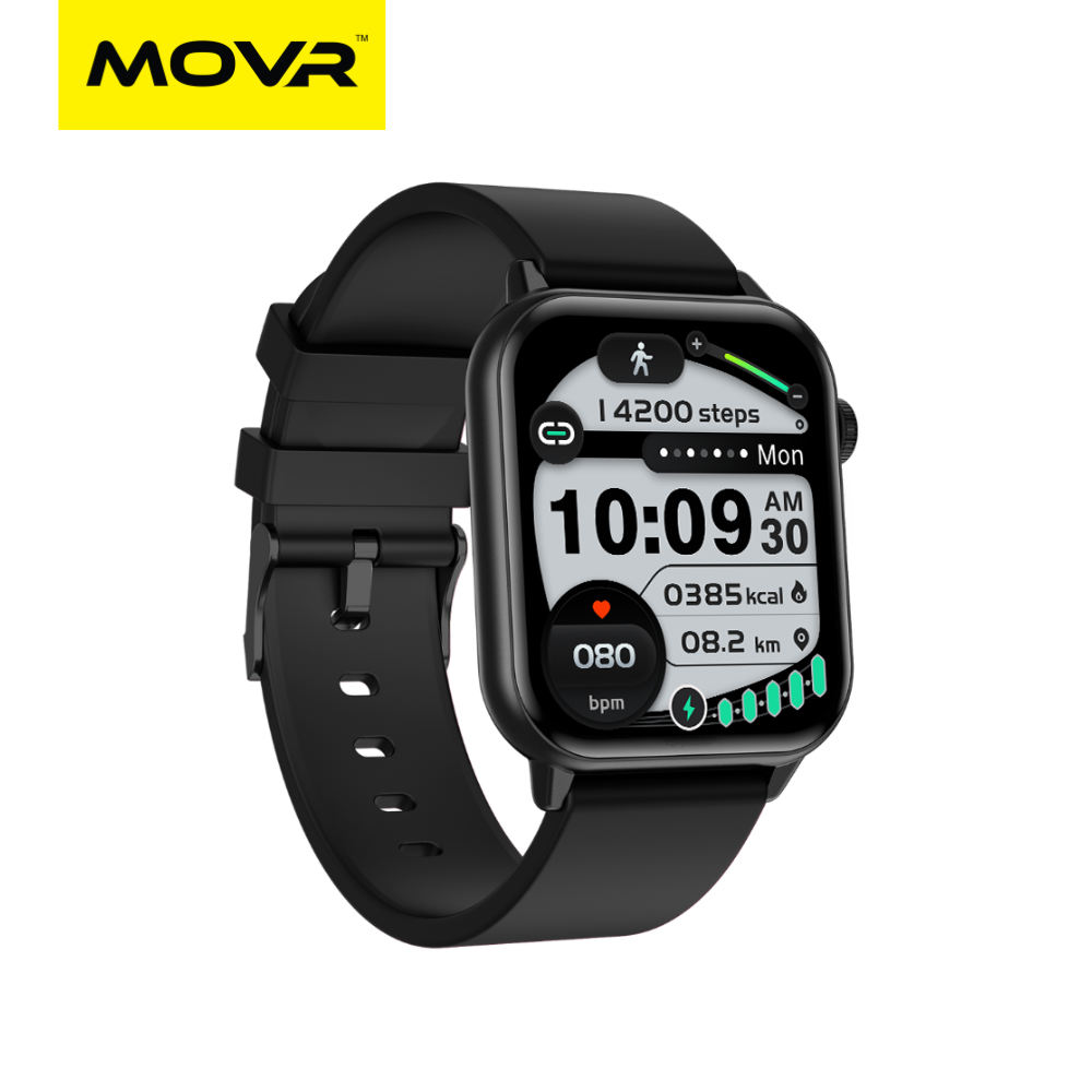 Picture of MOVR Classic Black, 1.85 inches AMOLED Display