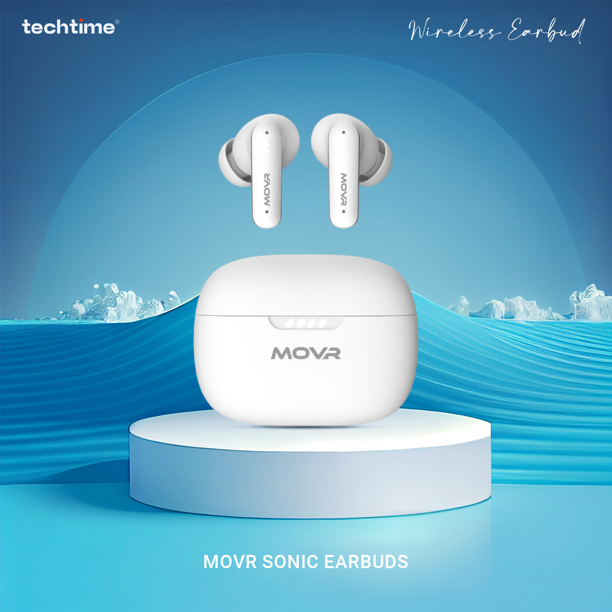 Picture of MOVR Sonic Earbuds, 13mm Driver, Dual Mic ANC