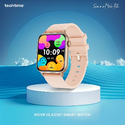 Picture of MOVR Classic Rose Gold, 1.85 inches AMOLED Display