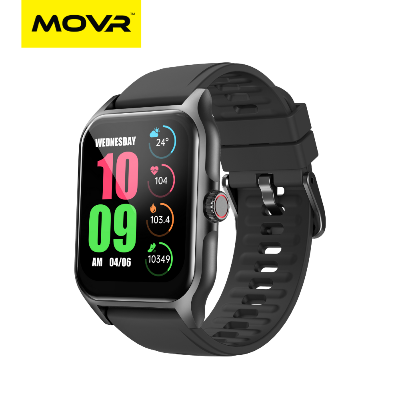 Picture of MOVR GenFit 7 Rose Gold, 1.83" inch HD Display, IP68 Waterproof & BT Calling Smart Watch