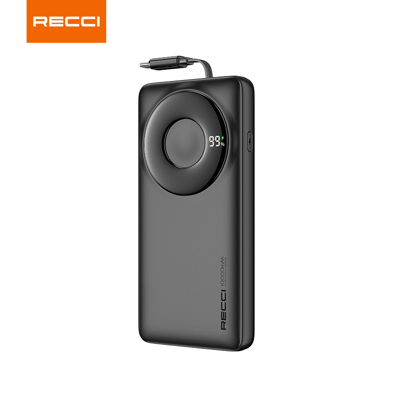 Picture of Recci RPB-P58 22.5W Retractable Cable Fast Charging Power Bank