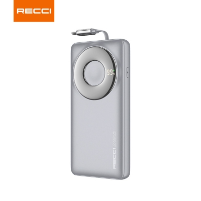 Picture of Recci RPB-P58 22.5W Retractable Cable Fast Charging Power Bank