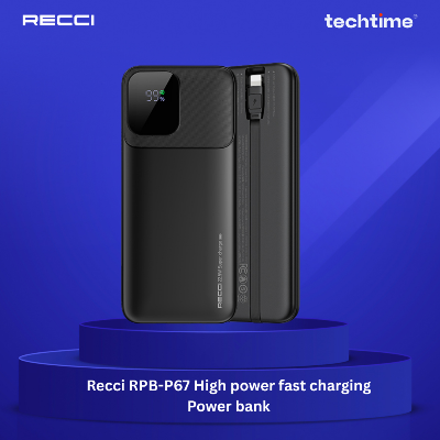 Picture of Recci RPB-P67 High power fast charging Power bank