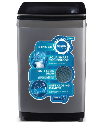 Picture of Singer 7 KG Top Load Washing Machine (S300ATL70ISMJG1)