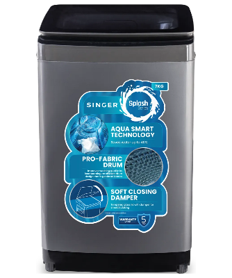 Picture of Singer 7 KG Top Load Washing Machine (S300ATL70ISMJG1)