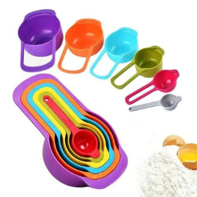 Picture of 6Pcs set Multi Color Measurement Cup