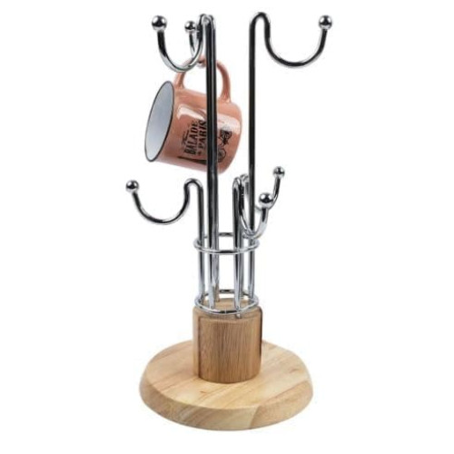 Picture of A.D.FRESH Wooden Coffee Mug Holder Tea Cup Stand