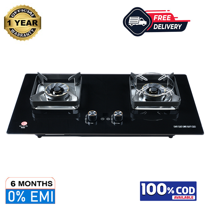 Buy RFL BUILT IN GLS LPG HOB VENUS with Timer Option and Flame failure Device Online at Best Price