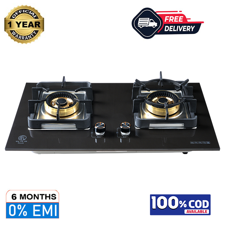Buy RFL BUILT IN CERAMIC LPG HOB Rock - Tampered Glass and Ceramic Panel and Flame failure Device Online at Best Price