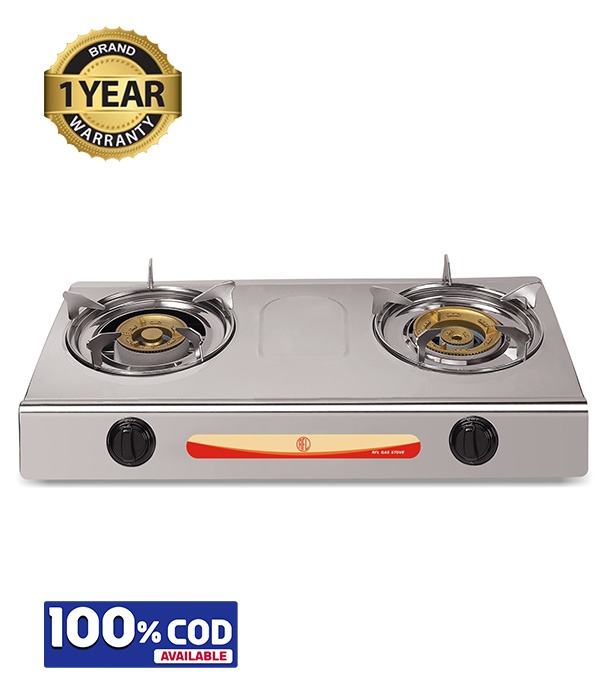 Buy Double S.S. Auto Gas Stove 2-04 SRB LPG Online	