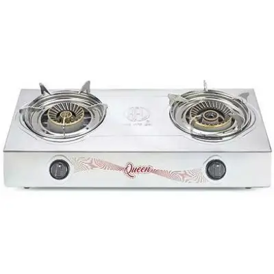 Picture of RFL Double Stainless Steel Auto Gas Stove Queen Ci LPG
