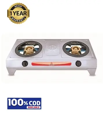 Picture of RFL Double Stainless Steel Gas Stove 2-41 - (Line Gas)