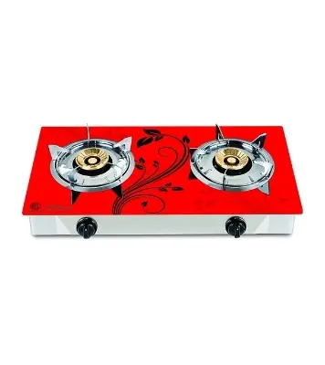 Buy Double Glass LPG Gas Stove Silky Online