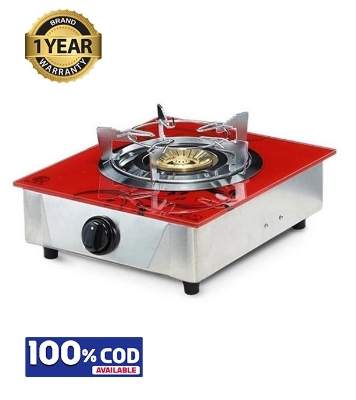 Picture of RFL Single Glass Gas Stove Silky (Cylinder Gas)