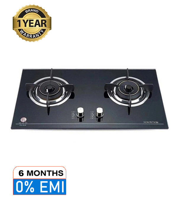 Picture of RFL Double Built In Glass Hob Orchid (Cylinder Gas)