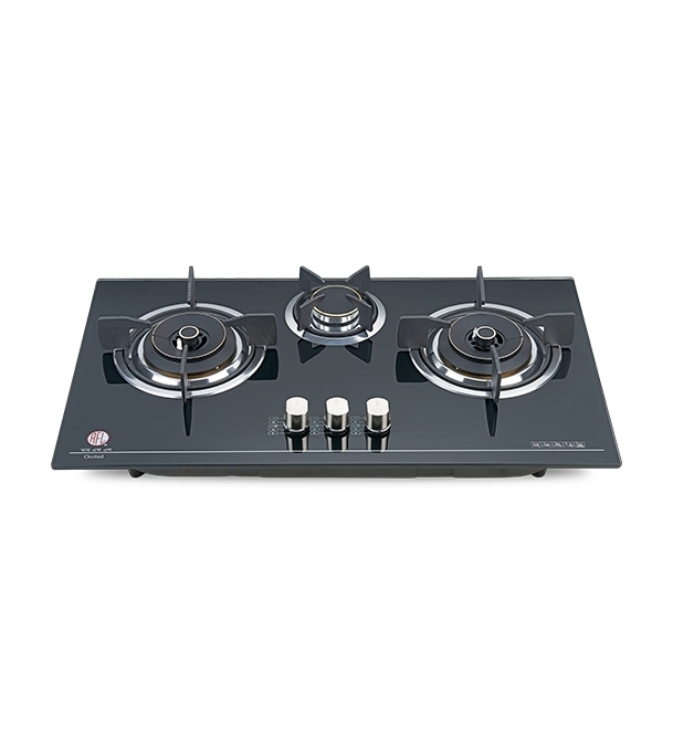 Buy RFL Built In Gls LPG Hob Orchid 3 Burner Online