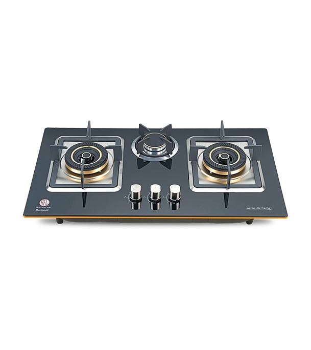 Buy RFL Built In Gls LPG Hob Marigold 3 Burner Online