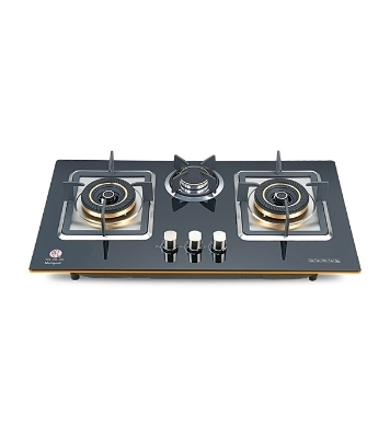 Buy RFL Built In Gls LPG Hob Marigold 3 Burner Online