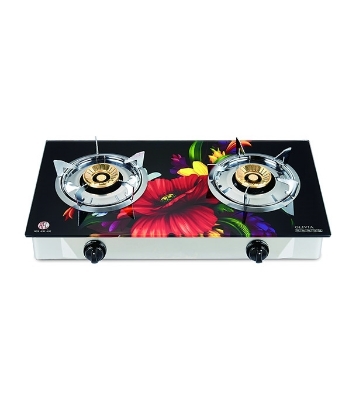 Buy Double Glass LPG Gas Stove Olivia Online