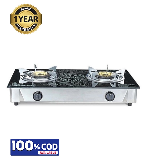 Picture of RFL Double Glass Gas Stove Elegant (Line Gas)