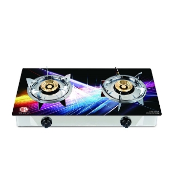 Buy Double Glass LPG Gas Stove Fiona Online