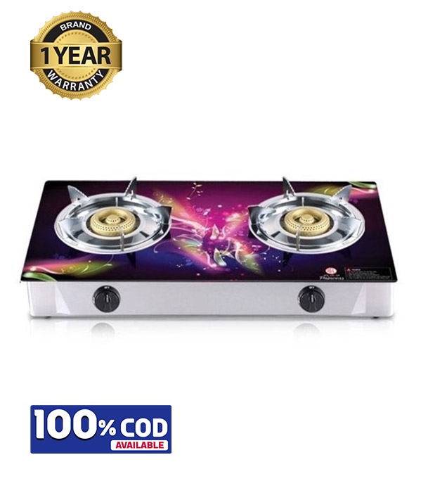 Picture of RFL Double Glass Gas Stove Princess (Cylinder Gas)