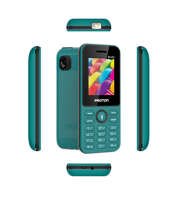 Picture of Proton Mobile Phone-RE-EVO - Powerful Torch Light, 2 inch Display, 3000mAH battery (Multi Color)