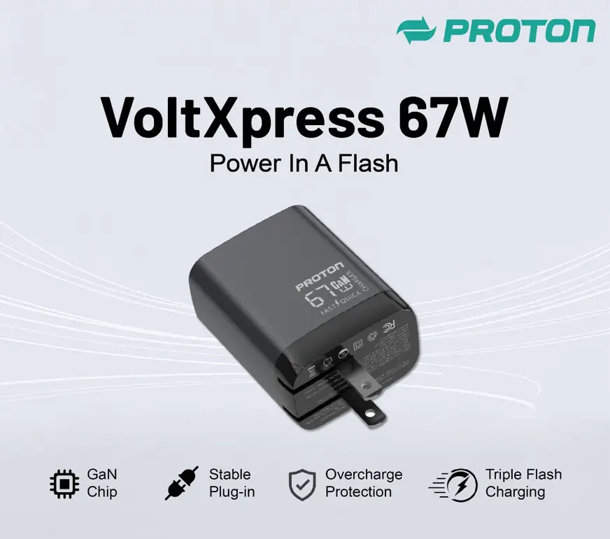Picture of Proton Charging Adapter- VoltXpress (67W)