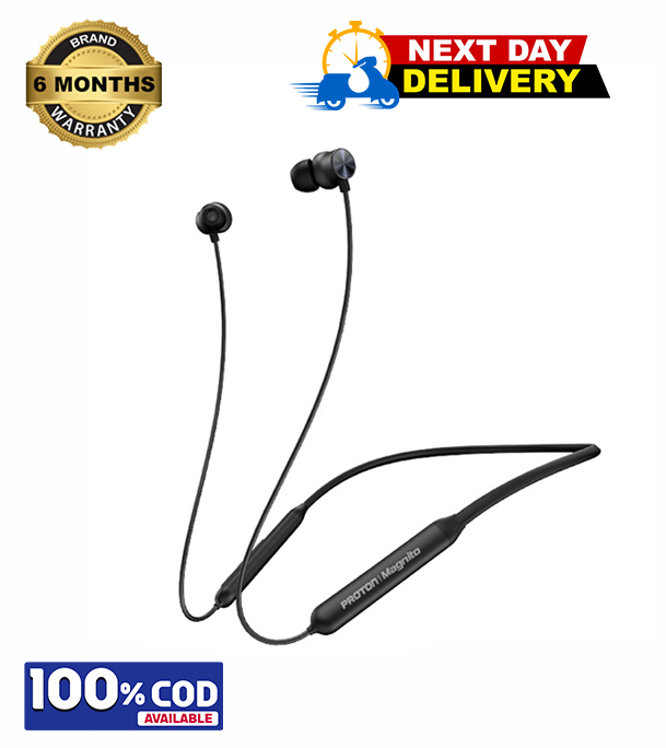 Picture of Proton M-Earphone- Neckband Magnito with 25 Hour Playtime 