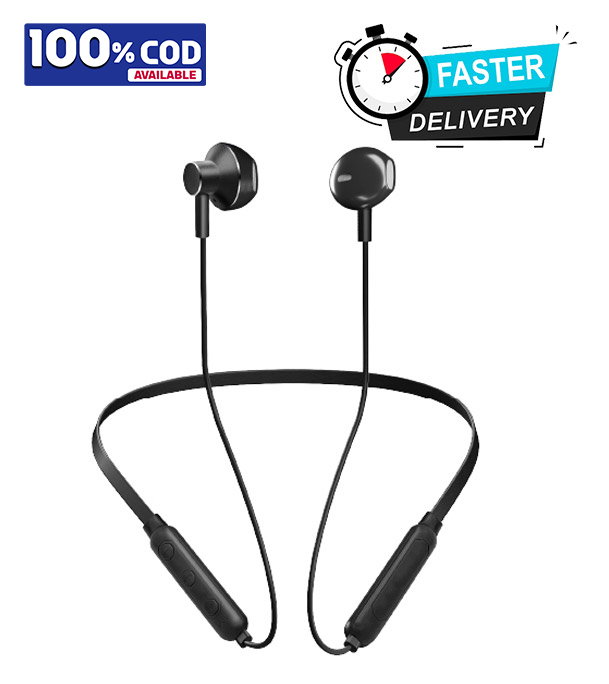 Picture of Proton M Earphone Neck Band P5 Ash with Heavy Bass Technology - Play Time 8 Hour