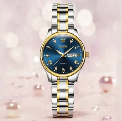 Picture of Olevs 5563 Luxury Fashion Round Quartz Women's Watch