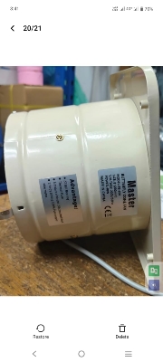 Picture of Metal Exhaust Fan with Shutter.