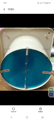 Picture of Metal Exhaust Fan with Shutter.