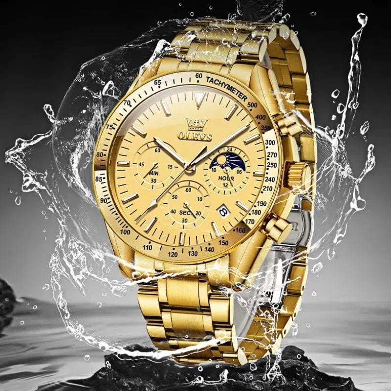 Picture of Butter Fly Lock OLEVS Watch for men