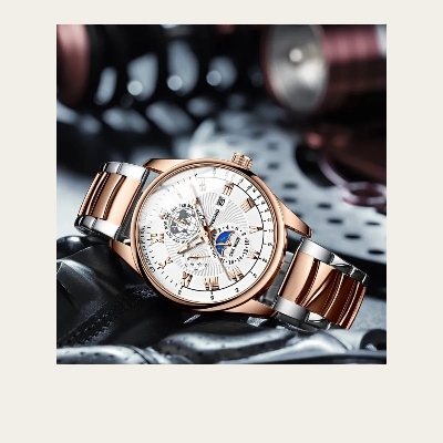 Picture of BINBOND B3982 New Style Silver Men