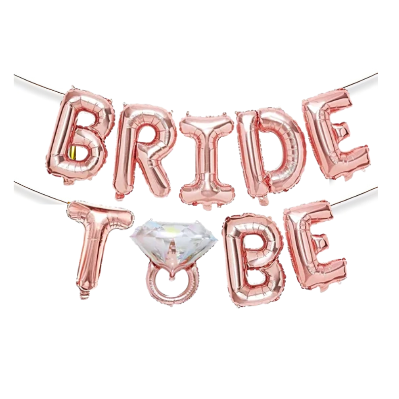 Bride To Be Foil Banner – Perfect for Engagement, Bachelorette & Wedding Party Decoration (Pack of 1 Pc)