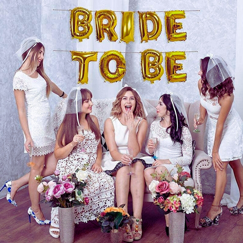 Bride To Be Foil Banner – Perfect for Engagement, Bachelorette & Wedding Party Decoration (Pack of 1 Pc)