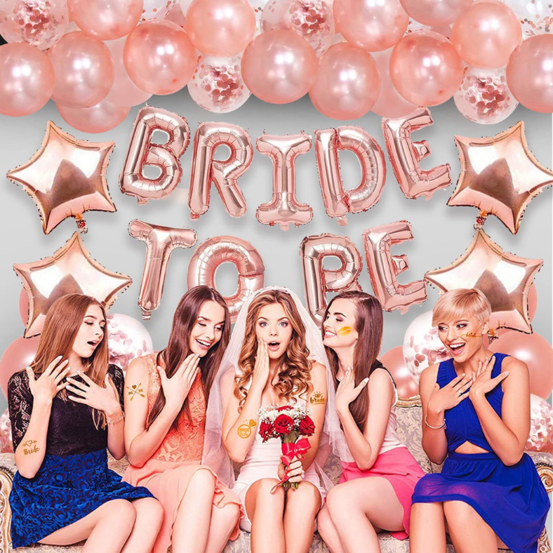 Bride To Be Foil Banner – Perfect for Engagement, Bachelorette & Wedding Party Decoration (Pack of 1 Pc)