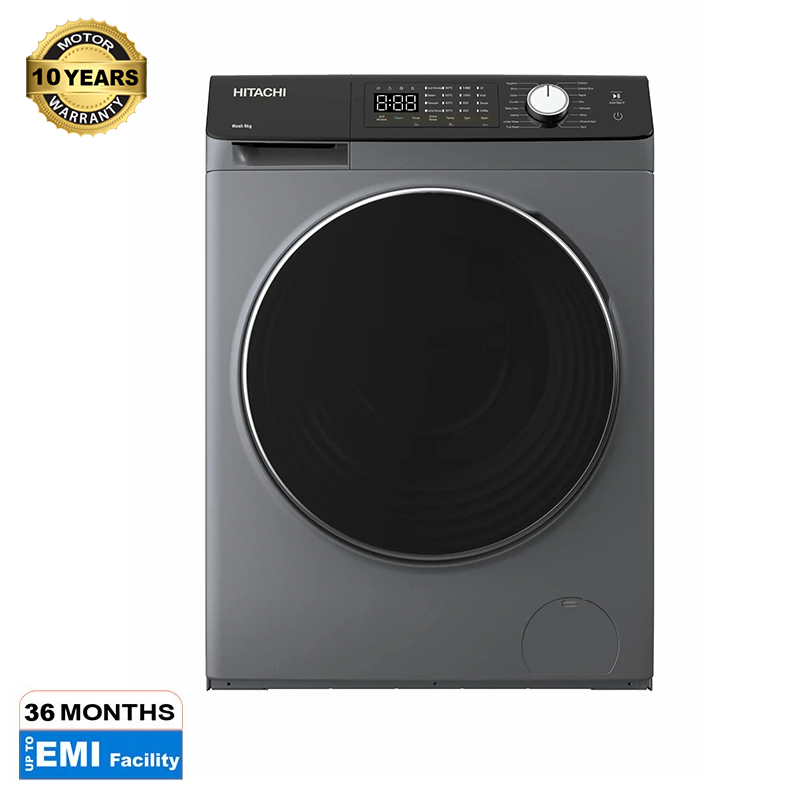Picture of Hitachi 9 KG Front Load Washing Machine (BD-904HVOS-W)