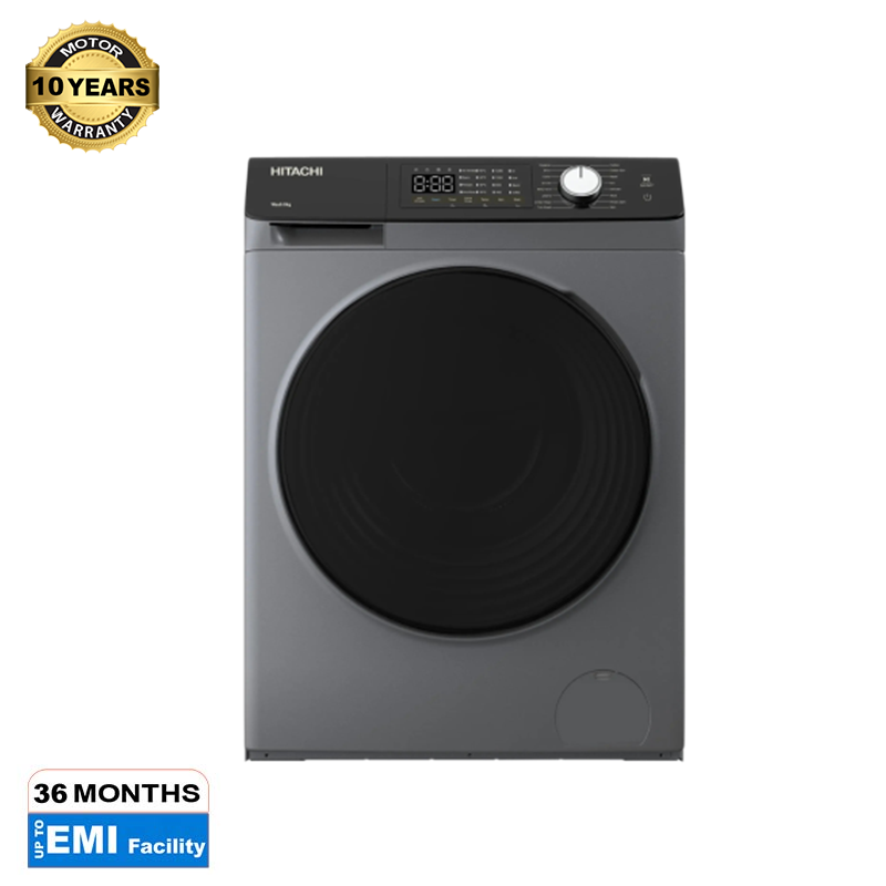 Picture of Hitachi 8 KG Front Load Washing Machine (BD-802HVOS-W)