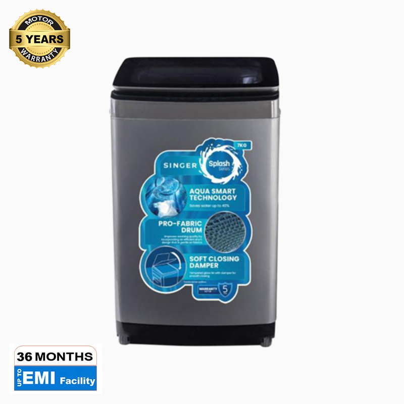 Picture of Singer 7 KG Top Load Washing Machine (S300ATL70ISMJG1)