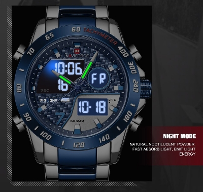 Picture of Naviforce Nf9171 Two-Tone Stainless Steel Wrist Watch  for Men