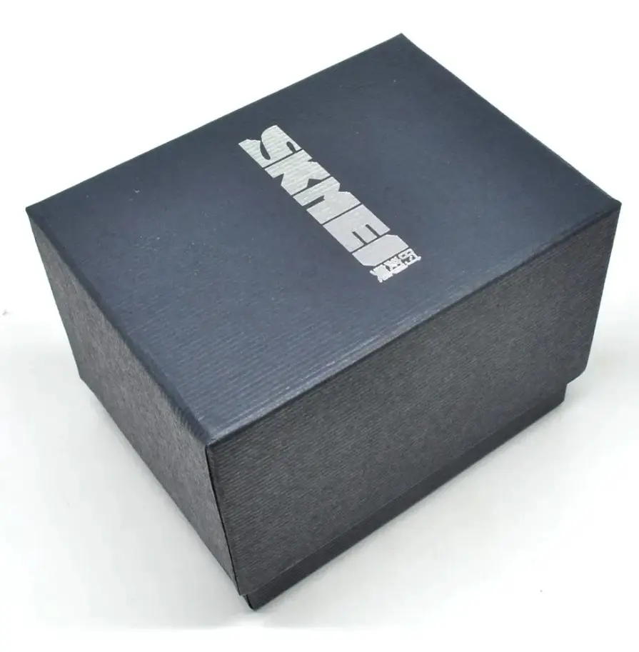 Picture of SKMEI 1717 Black PU Analog Watch For Unisex - Silver & Black