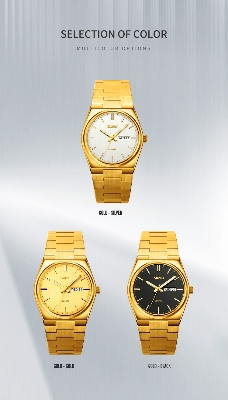 Picture of SKMEI 9288 Stainless Steel Classic Fashion Quartz Calendar Waterproof Business Watch For Men