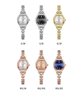 Picture of NAVIFORCE 5035 Ladies High Quality Stainless Steel Bracelet Elegant Barrel Shape Dress Watch